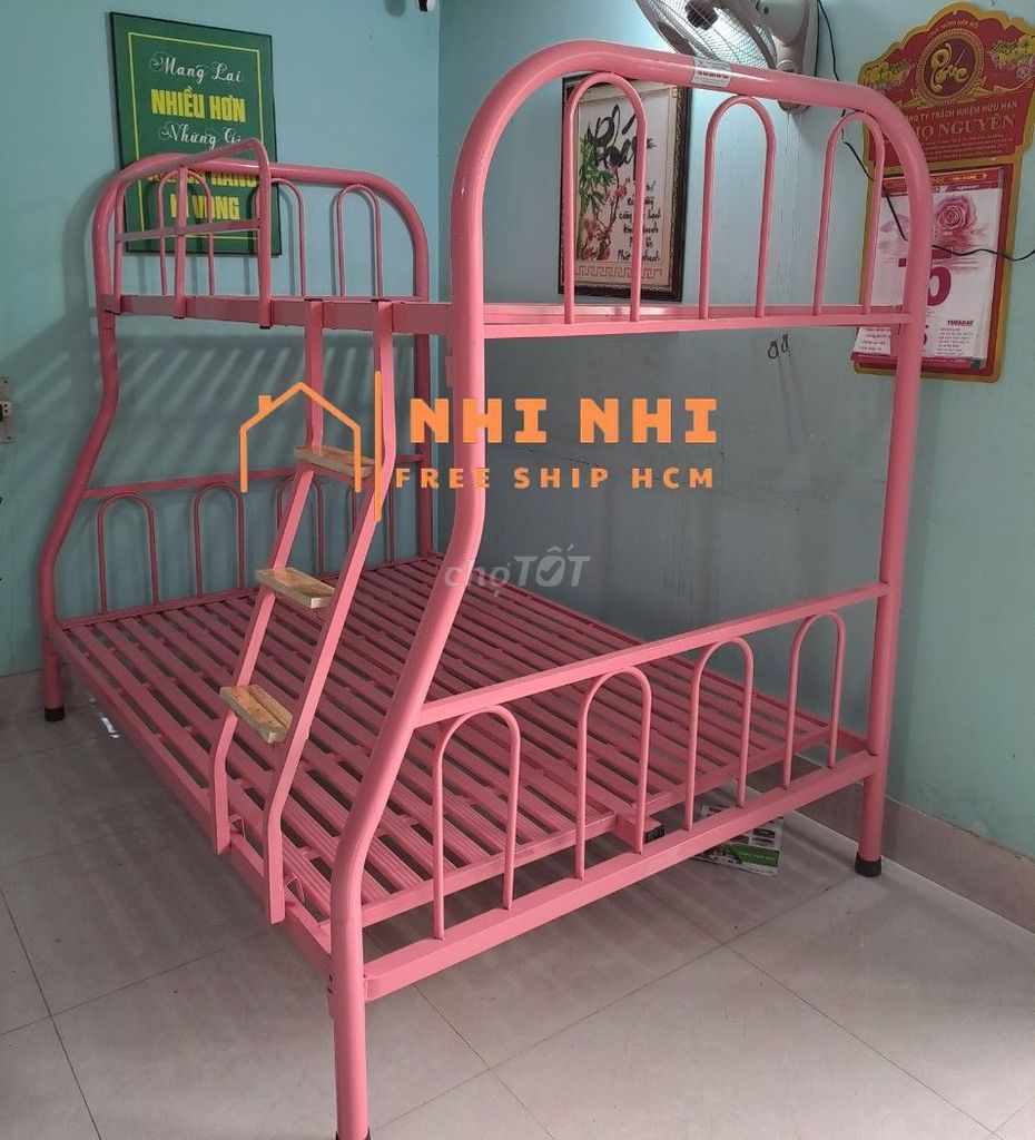 Giường tầng#Giường tầng@Giường tầng^Giường tầng. Mua bán Giường, chăn ga gối nệm tại Quận 7 Tp Hồ Chí Minh được đăng bởi PHƯƠNG NTTL hình 1