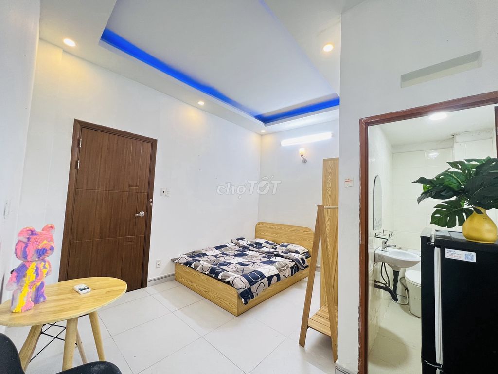 💥PHÒNG STUDIO SIÊU ĐẸP / FULL NỘI THẤT / Ở 2-3 NGƯỜI OKE / CỬA SỔ BẾP