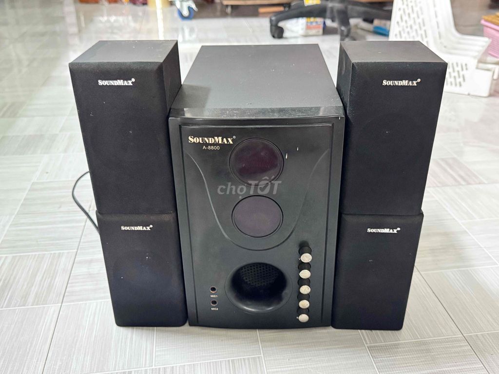 Loa vi tính SoundMax A-8800 Đen. Mua bán Tivi, Âm thanh tại Huyện Hóc Môn Tp Hồ Chí Minh được đăng bởi Quốc Hiếu hình 1