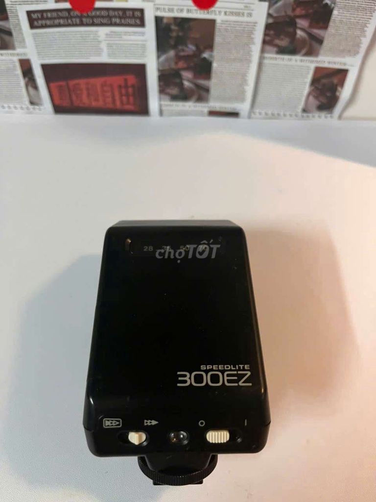 Đèn flash Canon Speedlite 300EZ Đen. Mua bán Máy ảnh, Máy quay tại Huyện Củ Chi Tp Hồ Chí Minh được đăng bởi Duy Khang Võ hình 1