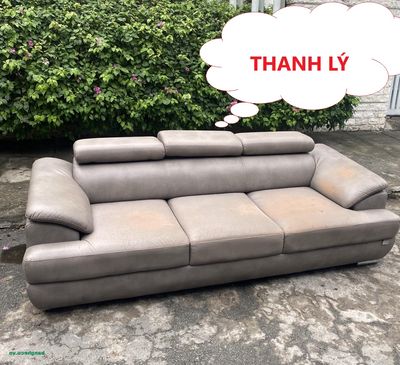 Băng ghế sofa bọc da khung inox, sofa phòng khách. Mua bán Bàn ghế tại Thành phố Thủ Đức Tp Hồ Chí Minh được đăng bởi Thanh Lý Nội thất Phú Nhàn