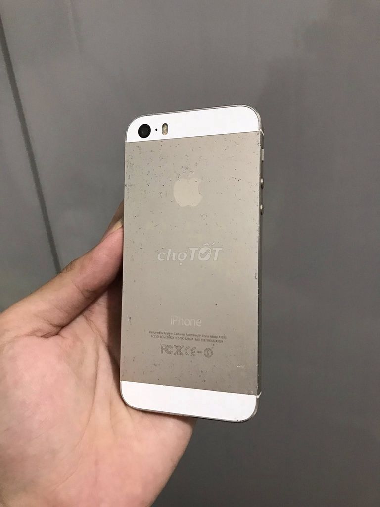 Apple iPhone 5S 16GB Vàng Đã qua sử dụng. Mua bán Điện thoại tại Huyện Dầu Tiếng Bình Dương được đăng bởi Apple Care DT hình 1