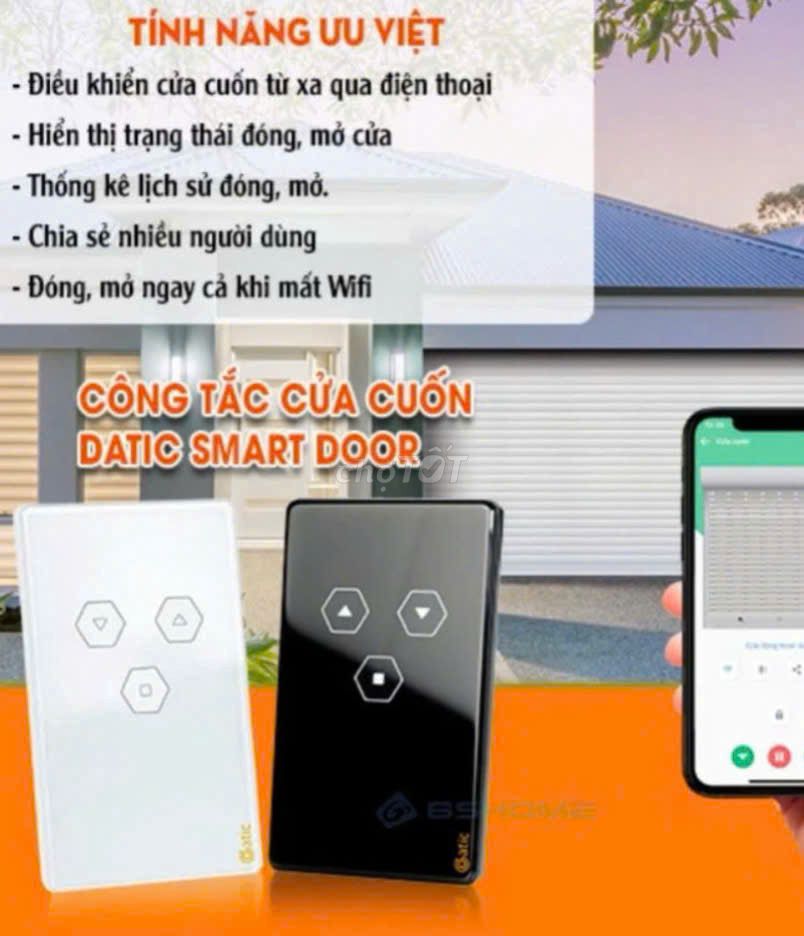 Công Tắc Cửa Cuốn Thông Minh WiFi,Điều Khiển Từ Xa