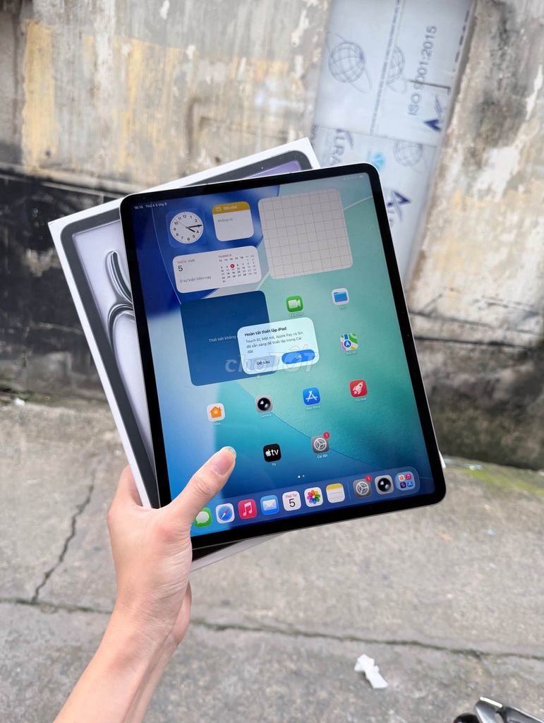 Apple iPad Air 7 M3 12.9 inch 5G Xám. Mua bán Máy tính bảng tại Quận 1 Tp Hồ Chí Minh được đăng bởi Hội Đồ Điện Tử hình 1