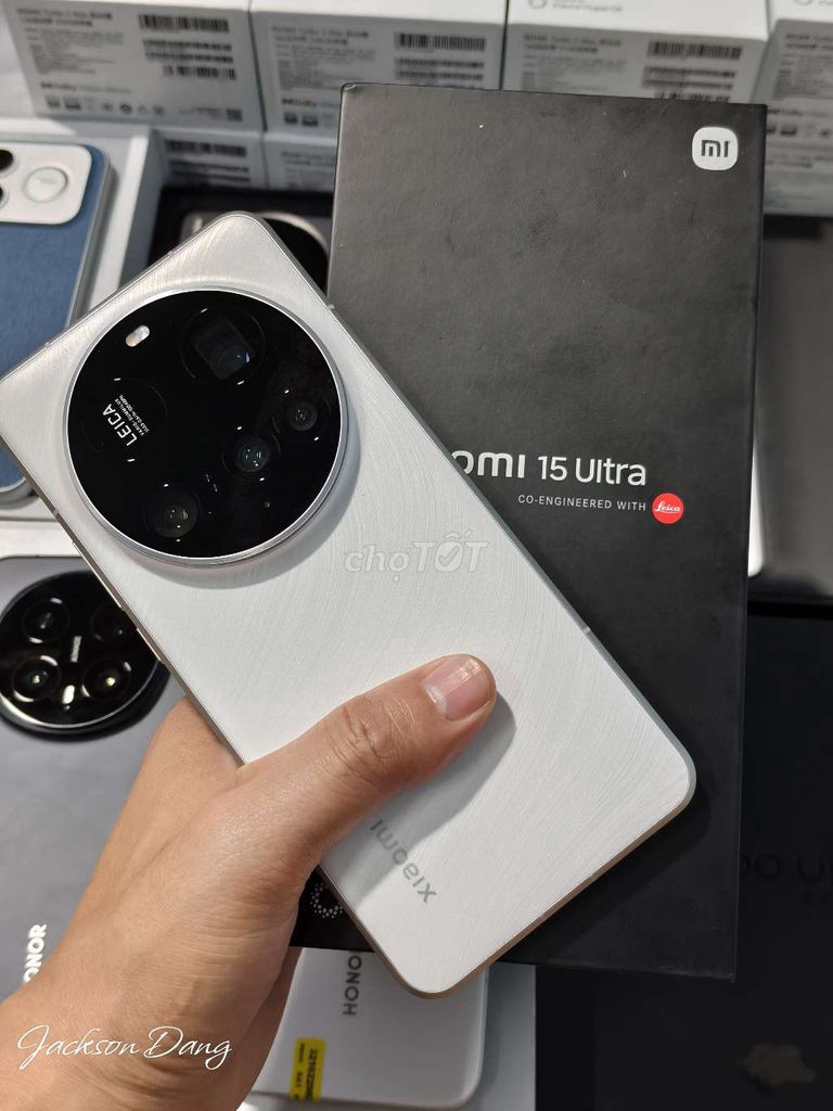 Xiaomi 15 Ultra 256GB Trắng Đẹp Như Mới. Mua bán Điện thoại tại Quận 12 Tp Hồ Chí Minh được đăng bởi Jackson Dang hình 1
