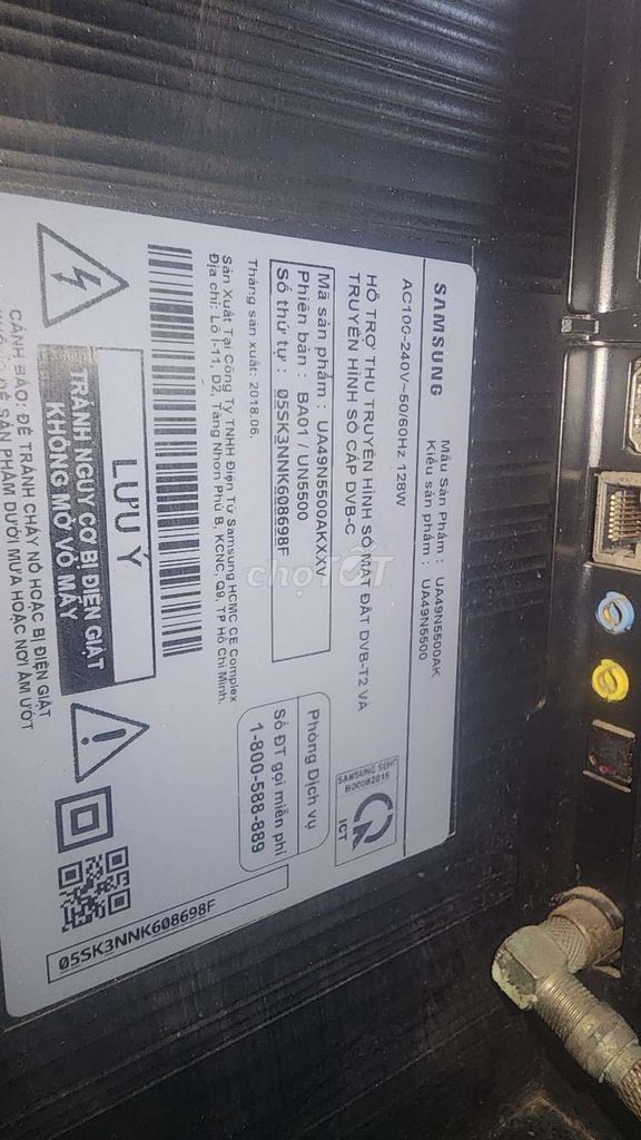 Tivi Samsung 49N5500. Mua bán Tivi, Âm thanh tại Quận Thanh Khê Đà Nẵng được đăng bởi Hoang Nguyen hình 1