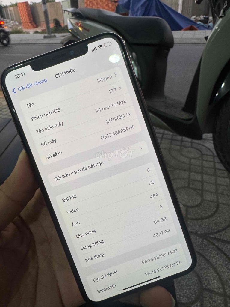 iPhone XS Max 64GB Vàng Đã qua sử dụng. Mua bán Điện thoại tại Huyện Hóc Môn Tp Hồ Chí Minh được đăng bởi hoàng sang hình 1