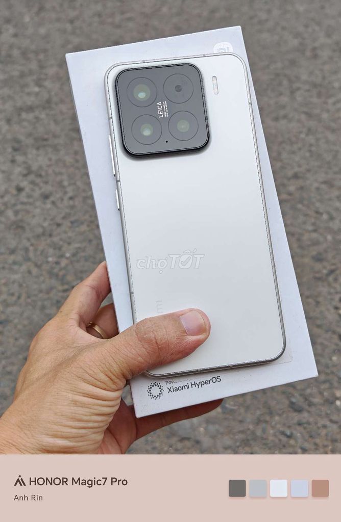 Xiaomi 15 trắng fullbox có ship cod. Mua bán Điện thoại tại Quận Bình Tân Tp Hồ Chí Minh được đăng bởi Phạm Vôn hình 1