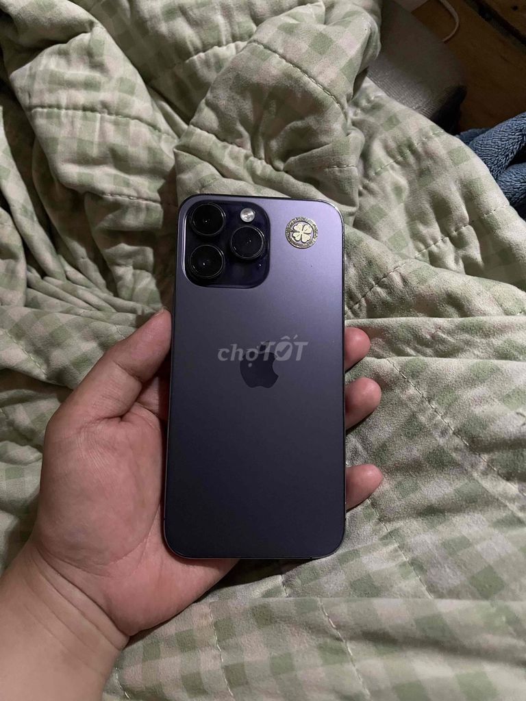 Apple iPhone 14 Pro Max 128GB Tím Việt Nam. Mua bán Điện thoại tại Quận Hoàng Mai Hà Nội được đăng bởi mèo  hình 1