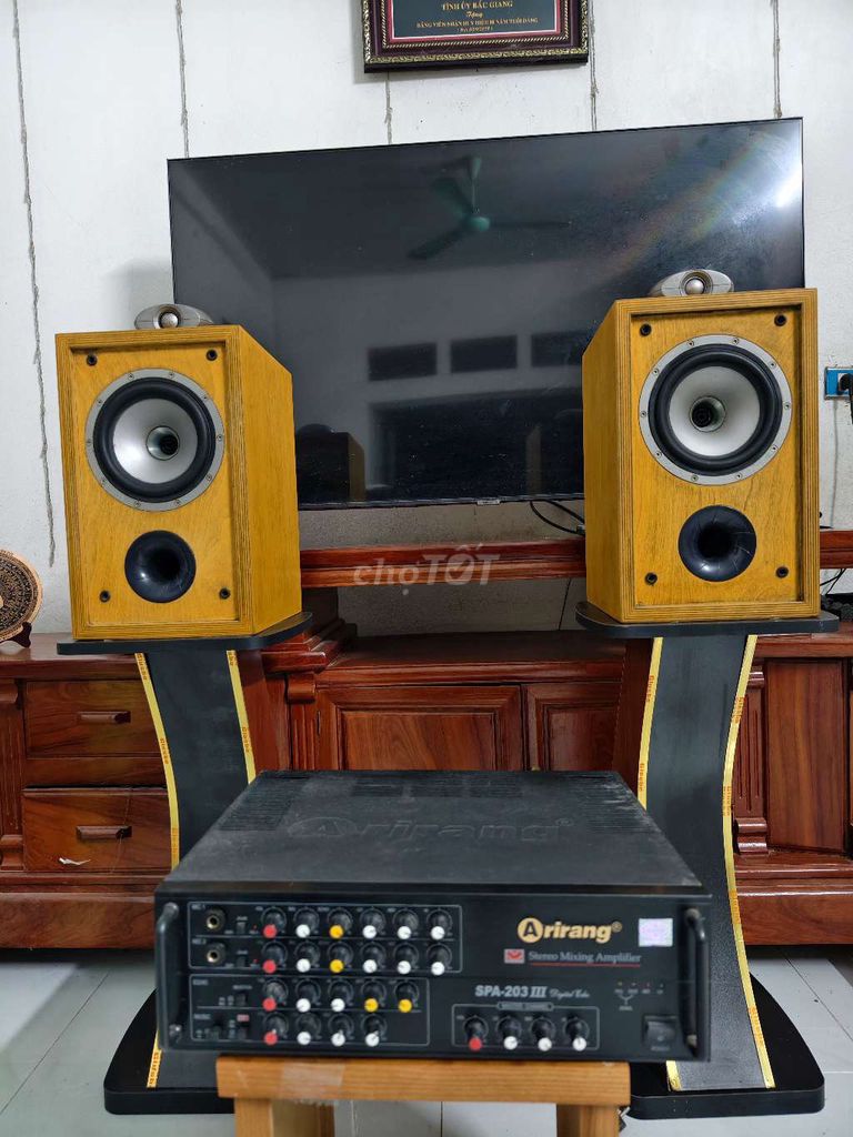 Dàn âm thanh Tannoy DC1 đồng trục Vàng Gỗ. Mua bán Tivi, Âm thanh tại Huyện Lục Nam Bắc Giang được đăng bởi Trí Tài hình 1