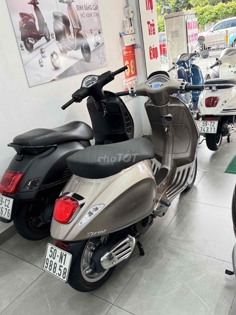 Piaggio Vespa Sprint 125 ABS iGet 2020 Nâu tft. Mua bán Xe máy tại Quận Phú Nhuận Tp Hồ Chí Minh được đăng bởi  vespa Nam Phương hcm  hình 2