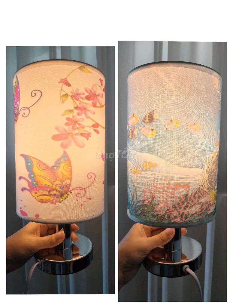 Đèn ngủ nhiều màu 2 chiếc. Mua bán Đèn tại Quận Ba Đình Hà Nội được đăng bởi Trần Ngọc Hà  hình 1