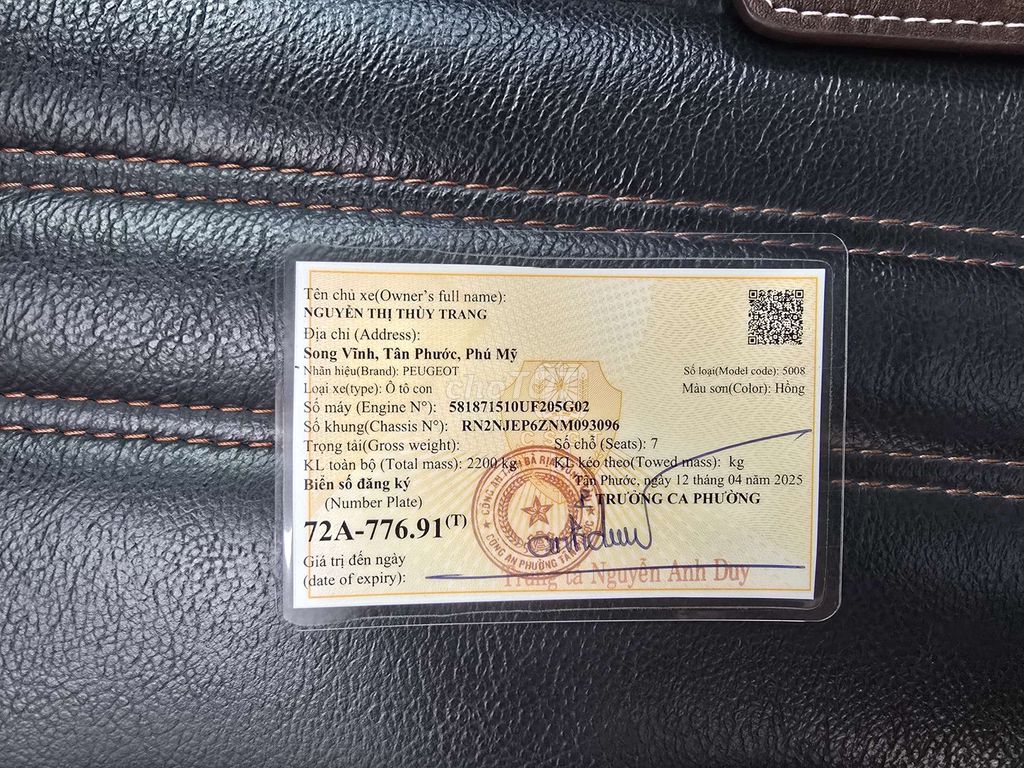 2022 AL 1.6 AT - 57000 km. Mua bán Ô tô tại Thành phố Bà Rịa Bà Rịa - Vũng Tàu được đăng bởi Phí Nhật Hoàng hình 2