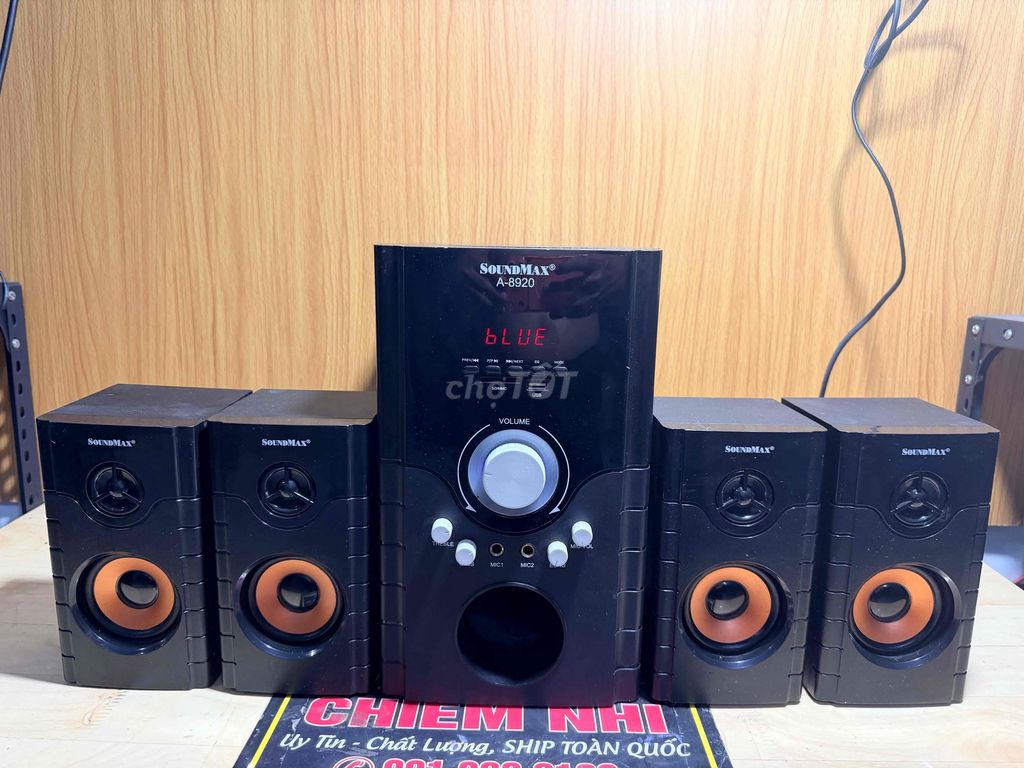 Loa vi tính SoundMax A8920 4.1 Bluetooth Đen. Mua bán Tivi, Âm thanh tại Thành phố Thuận An Bình Dương được đăng bởi     Chiêm Bình Dương Acoustic hình 1