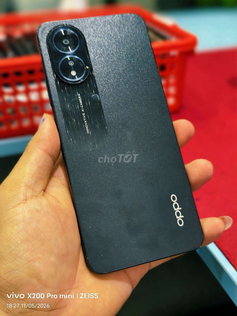 OPPO A18 128GB Đen. Mua bán Điện thoại tại Quận Tân Bình Tp Hồ Chí Minh được đăng bởi Táo Bán Lổ hình 1