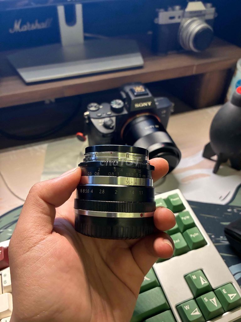Ống kính Geekster 35mm F1.1 Đen. Mua bán Máy ảnh, Máy quay tại Quận Cẩm Lệ Đà Nẵng được đăng bởi Anh Khoa hình 1