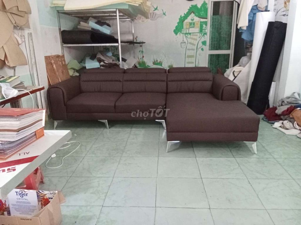 bộ sofa da hàng mới