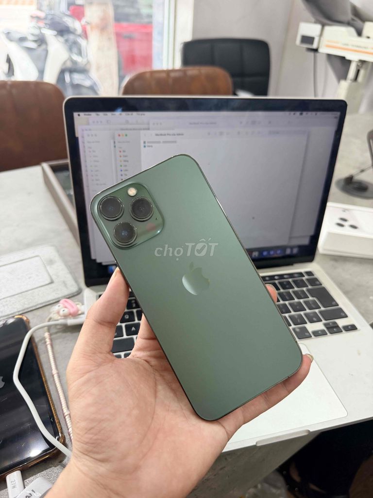 iPhone 13 Pro Max 128GB Xanh Đã sử dụng. Mua bán Điện thoại tại Quận Ngũ Hành Sơn Đà Nẵng được đăng bởi Nghĩa  hình 1