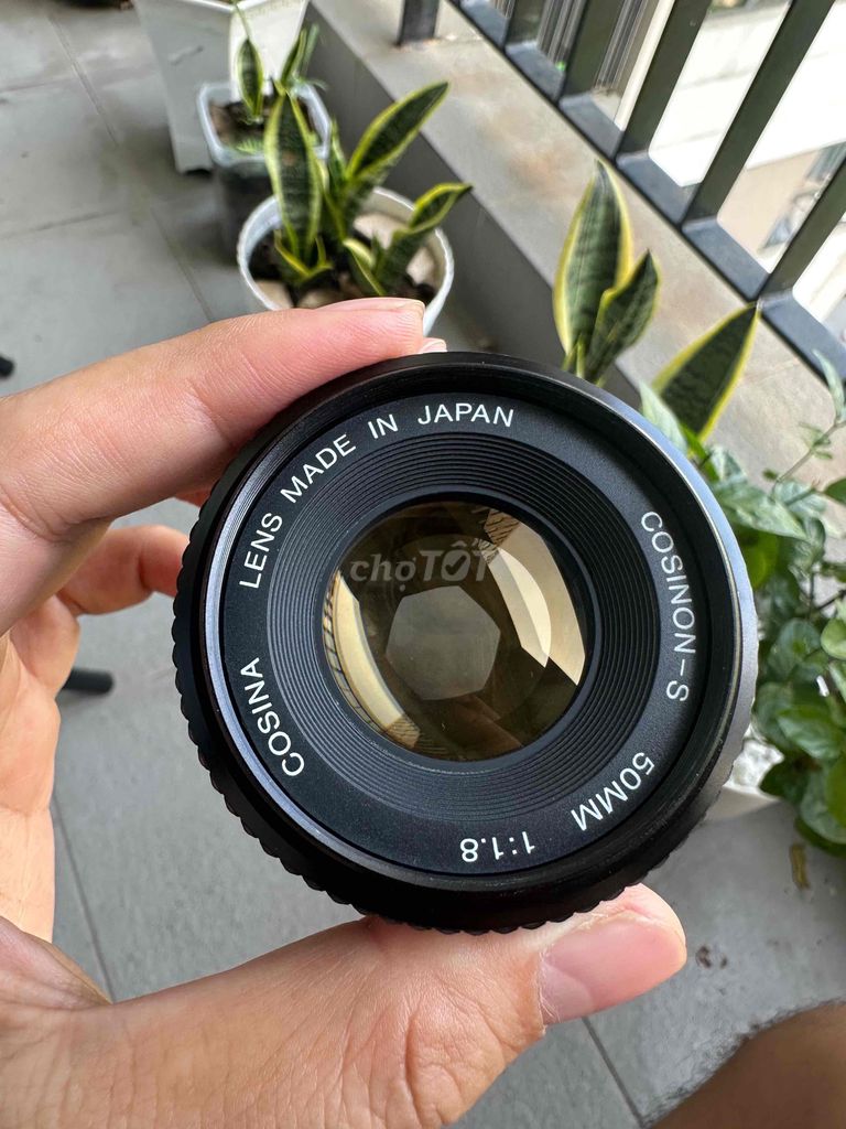 Ống kính Cosina Cosinon-S 50mm f1.8 Nhật Bản. Mua bán Máy ảnh, Máy quay tại Huyện Gia Lâm Hà Nội được đăng bởi Thanh hình 1