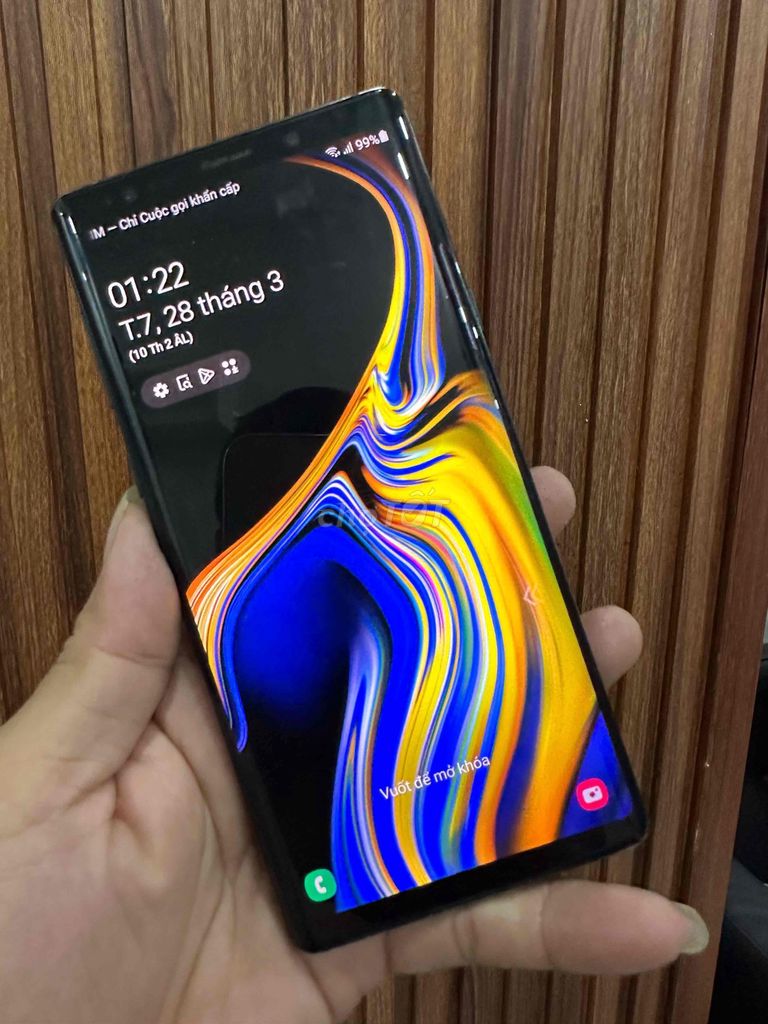 Samsung Note 9 Đen 128gb zin. Mua bán Điện thoại tại Quận 6 Tp Hồ Chí Minh được đăng bởi Thiên Long hình 1
