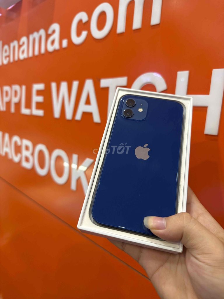 12 256GB Xanh Quốc tế Mỹ pin new 100. Mua bán Điện thoại tại Quận 3 Tp Hồ Chí Minh được đăng bởi Nam Á Mobile hình 1