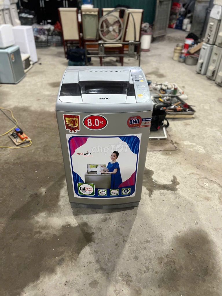 máy giặt sanyo aqua 8kg êm ngon. Mua bán Máy giặt tại Huyện Thanh Trì Hà Nội được đăng bởi e lê 286 nguyễn xiển hình 1