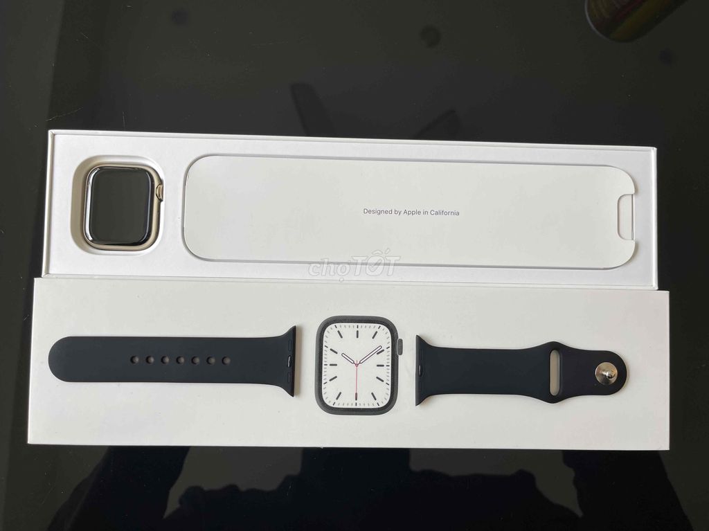 Apple watch series 8/41 thép gold