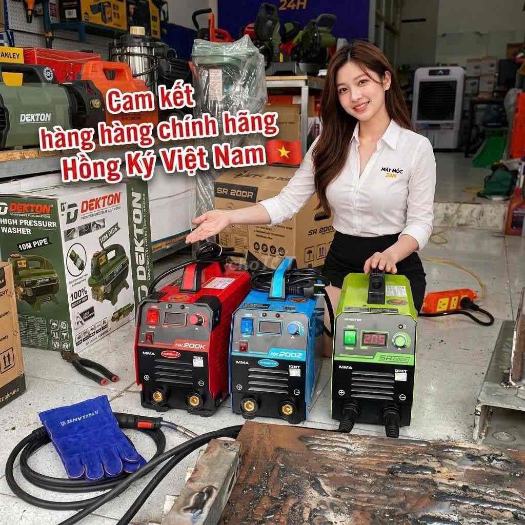 Máy hàn Hồng Ký HK 200K, HK 200Z, SR 200R. Mua bán Đồ chuyên dụng, Giống nuôi trồng tại Thành phố Thuận An Bình Dương được đăng bởi Máy Móc 24H hình 1