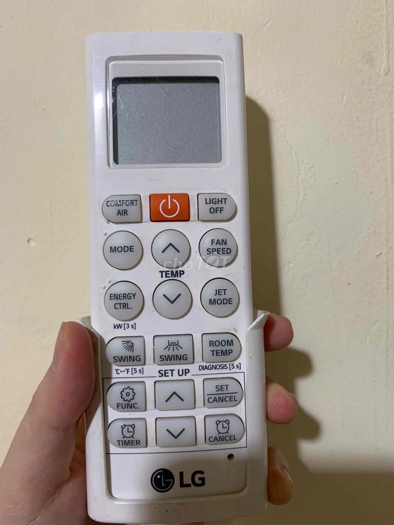 Điều khiển điều hòa LG AKB75075801 Trắng Indonesia. Mua bán Máy lạnh, điều hoà tại Thành phố Thuận An Bình Dương được đăng bởi NguyenAn hình 1