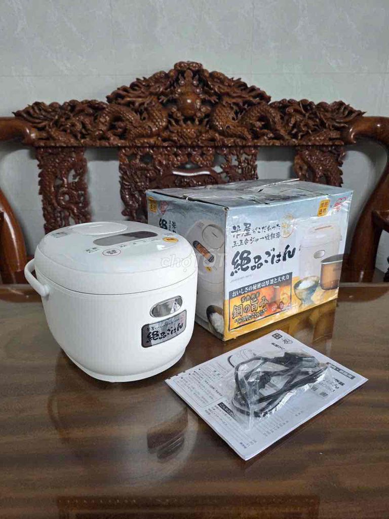 Nồi cơm điện IRIS OHYAMA JRC-MD50 Trắng 1.0L. Mua bán Bếp, lò, đồ điện nhà bếp tại Thị xã Tân Châu An Giang được đăng bởi Tuyền chuyên hàng nhật hình 1