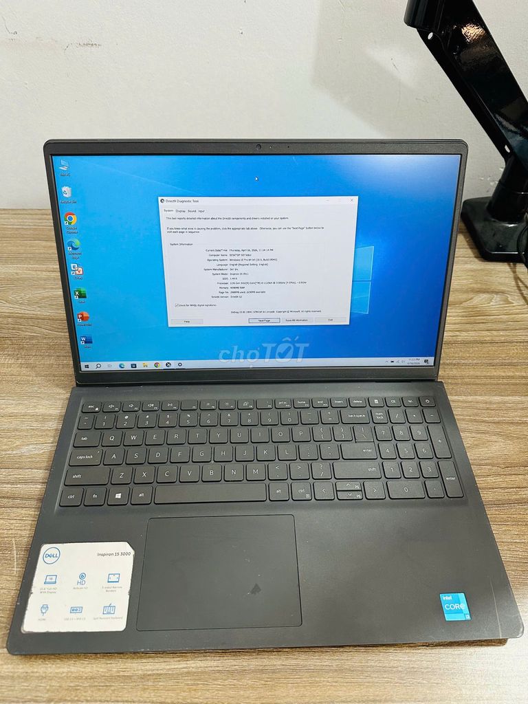 Dell Inspiron 15 i3-1115G4-4GB-128GB giá 4tr. Mua bán Laptop tại Thành phố Thủ Đức Tp Hồ Chí Minh được đăng bởi Trần Ba hình 1