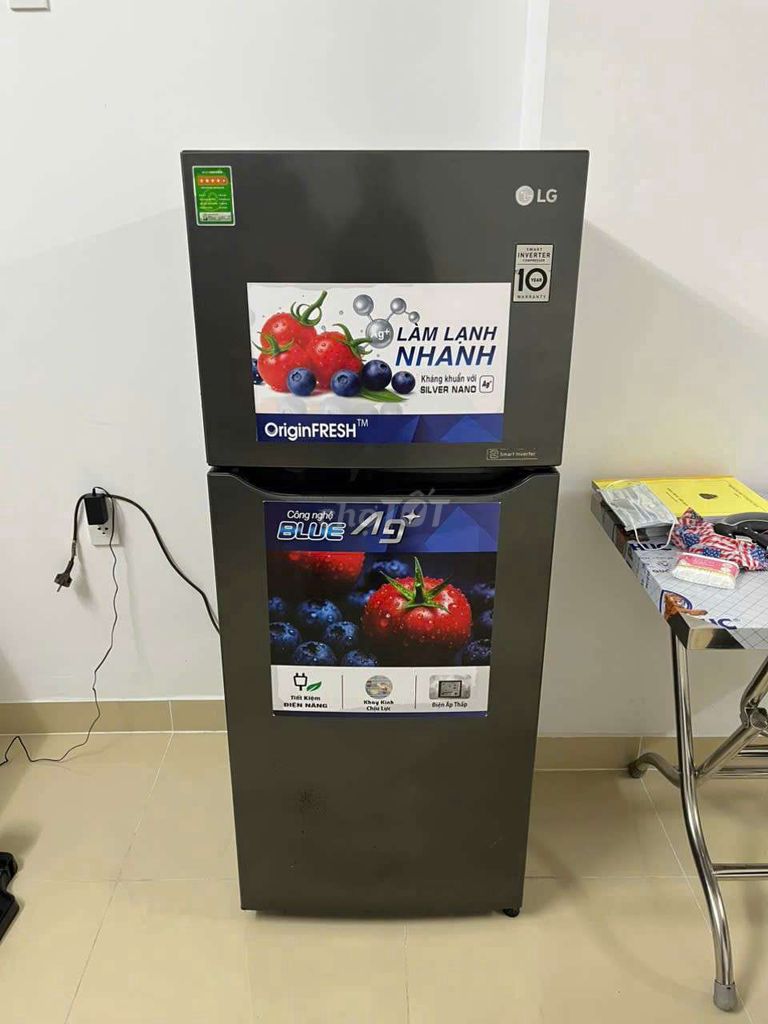 Tủ lạnh LG 190L inverter. Mua bán Tủ lạnh tại Quận Cái Răng Cần Thơ được đăng bởi Mitsubitshi Nội Địa Cần Thơ hình 1