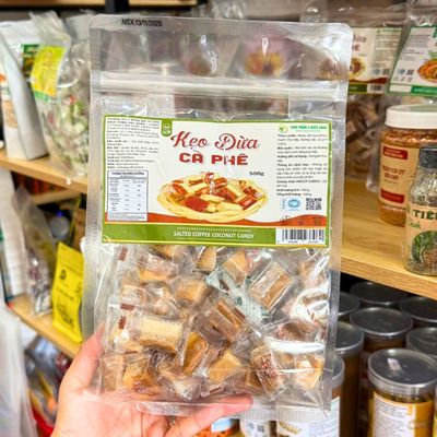 Kẹo dừa cà phê 500g. Mua bán Đồ ăn, thực phẩm và các loại khác tại Quận 12 Tp Hồ Chí Minh được đăng bởi TRƯƠNG TƯ