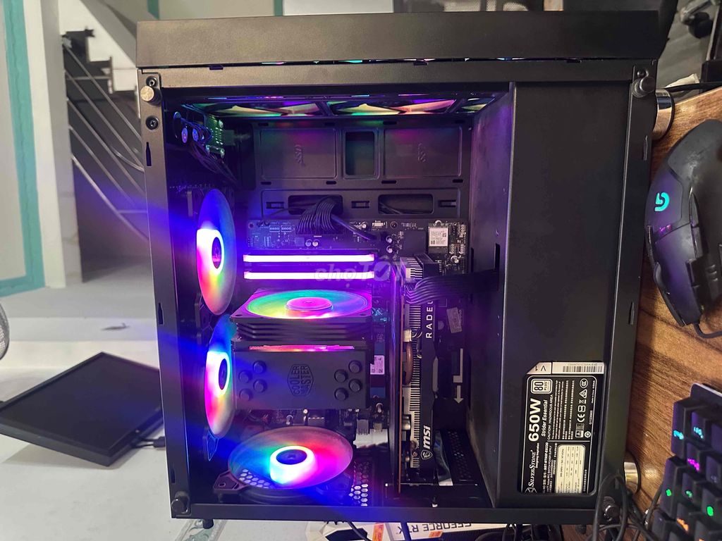 pc gaming tyzen 5800x 16 512 RX6600XT