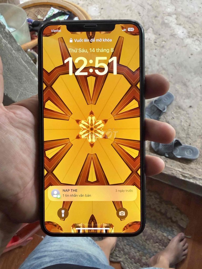Apple iPhone 11 Pro Max 64GB Đen. Mua bán Điện thoại tại Huyện Phú Tân Cà Mau được đăng bởi Tuấn Gà Tre hình 1