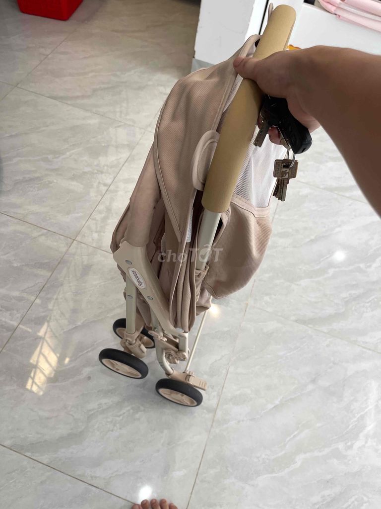 Xe đẩy em bé Seebaby Nâu be. Mua bán Mẹ và bé tại Thành phố Vũng Tàu Bà Rịa - Vũng Tàu được đăng bởi Toàn Đức hình 1