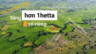 Đất 10.385m2 thôn Tân Hoà, xã Sông Bình, Huyện Bắc Bình, Bình Thuận