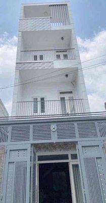 Ngộp bank - Nhà 4 tầng HXH 6m Nguyễn Hữu Tiến (4x17m). Chỉ 7.550 tỷ