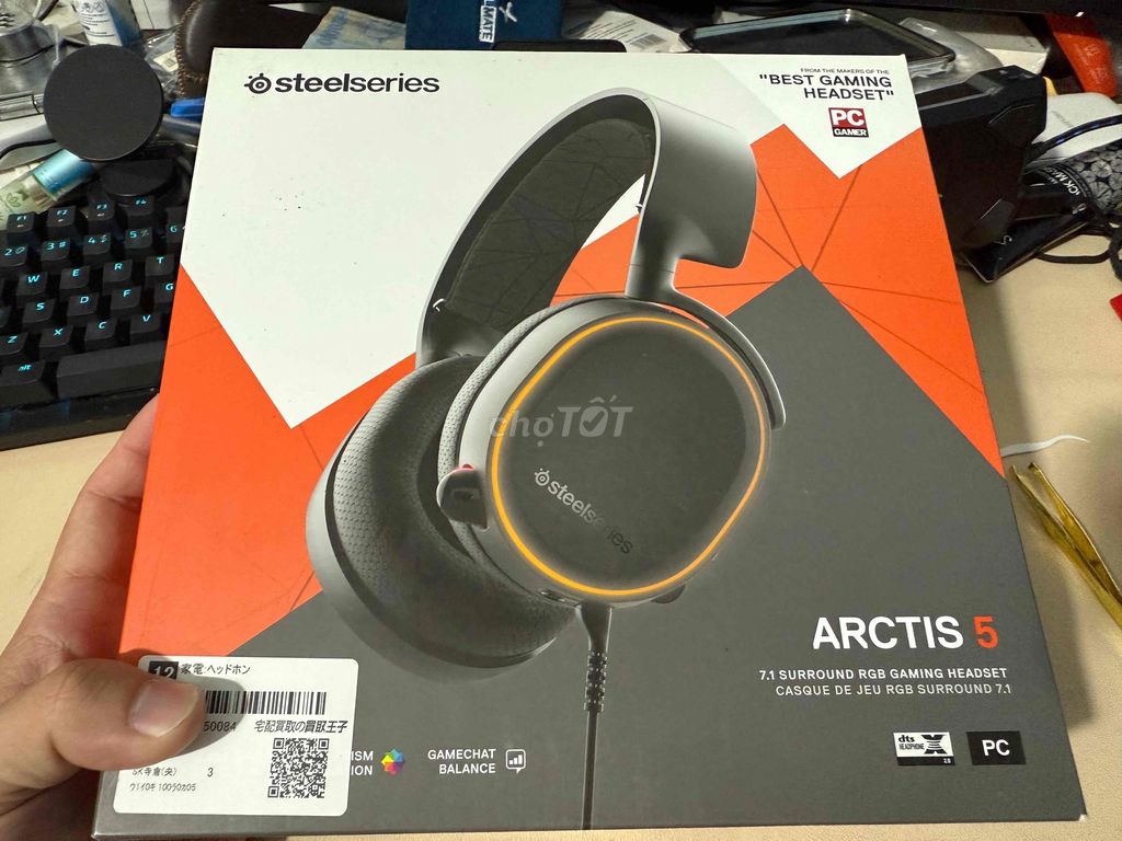 Tai nghe SteelSeries Arctis 5 Trắng. Mua bán Tivi, Âm thanh tại Thành phố Biên Hòa Đồng Nai được đăng bởi nguyen hình 1