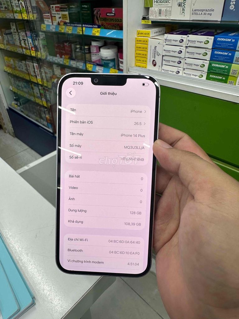 iPhone 14 Plus 128GB Tím VN/A. Mua bán Điện thoại tại Quận 11 Tp Hồ Chí Minh được đăng bởi Nguyễn Hải Nam hình 1