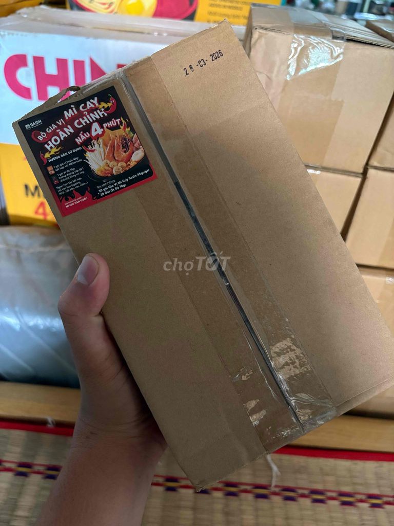 BỘT SÚP NẤU MỲ CAY SASIN (30 gói/hộp). Mua bán Đồ ăn, thực phẩm và các loại khác tại Huyện Châu Thành Trà Vinh được đăng bởi khiêm hình 1