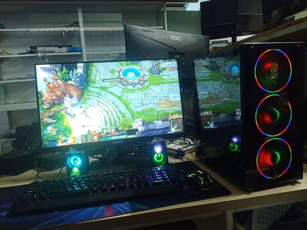 Máy tính chơi game Đen Fifa4, Liên Minh, CF. Mua bán Máy tính để bàn tại Thành phố Thủ Đức Tp Hồ Chí Minh được đăng bởi vanduy nguyen hình 1