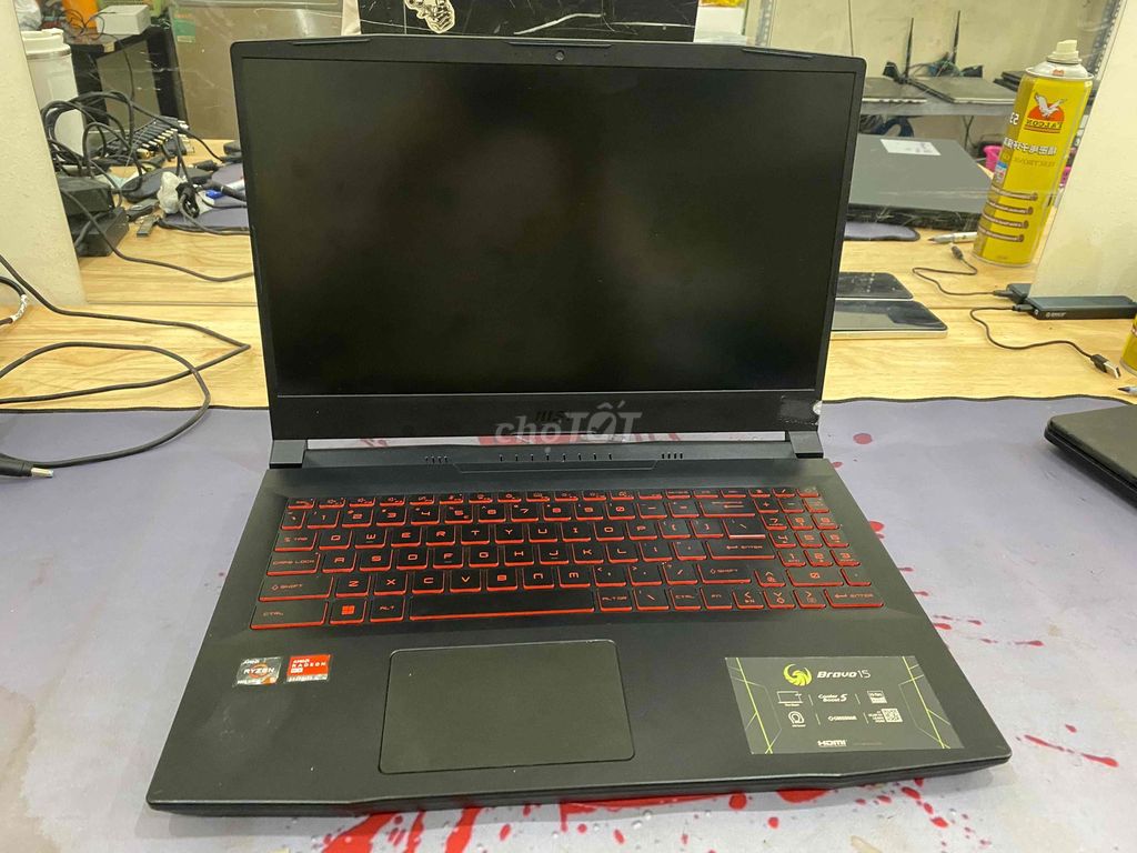 MSI Bravo 15 Ryzen 5 16GB/512GB Đen. Mua bán Laptop tại Quận Đống Đa Hà Nội được đăng bởi Chí Hướng Smartphone Cs HN hình 1
