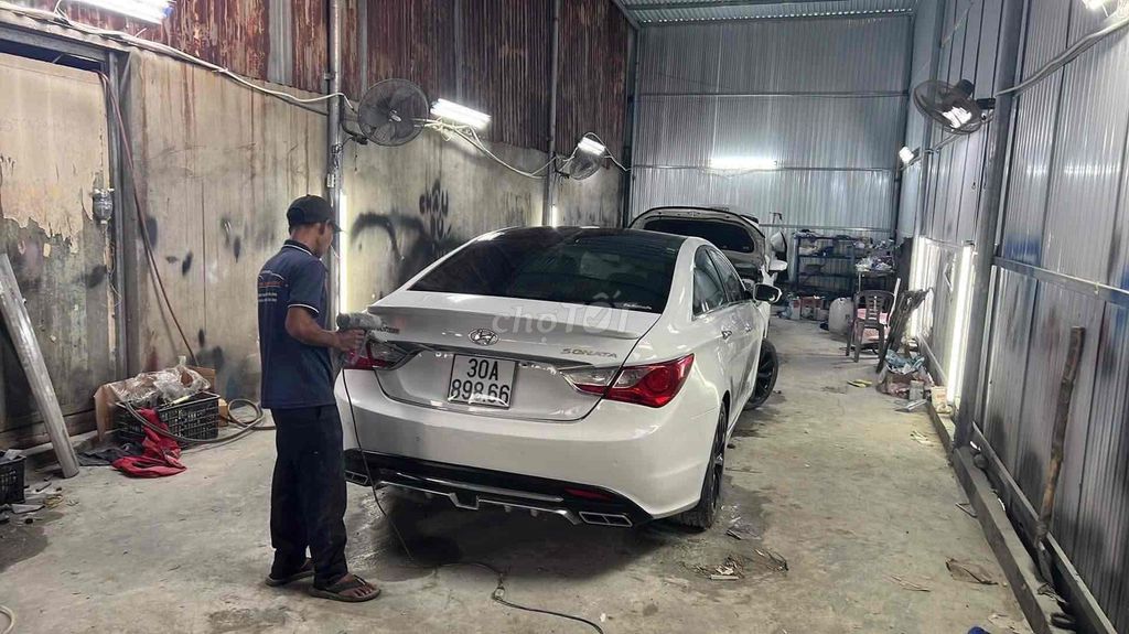 Hyundai Sonata, белый, 5 мест