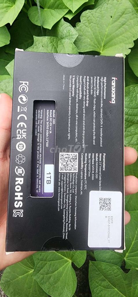 ổ cứng SSD Fanxiang S101 SATA SSD 1TB 2.5" 6Gbps. Mua bán Linh kiện (RAM, Card...) tại Huyện An Dương Hải Phòng được đăng bởi Hùng hình 1