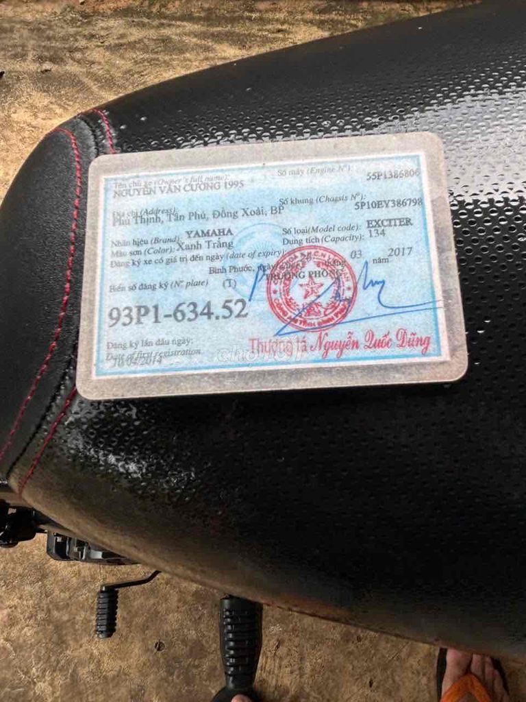Exciter Cây số 20 Bù Na. Mua bán Xe máy tại Huyện Đồng Phú Bình Phước được đăng bởi MINH KIÊN TRẦN hình 4