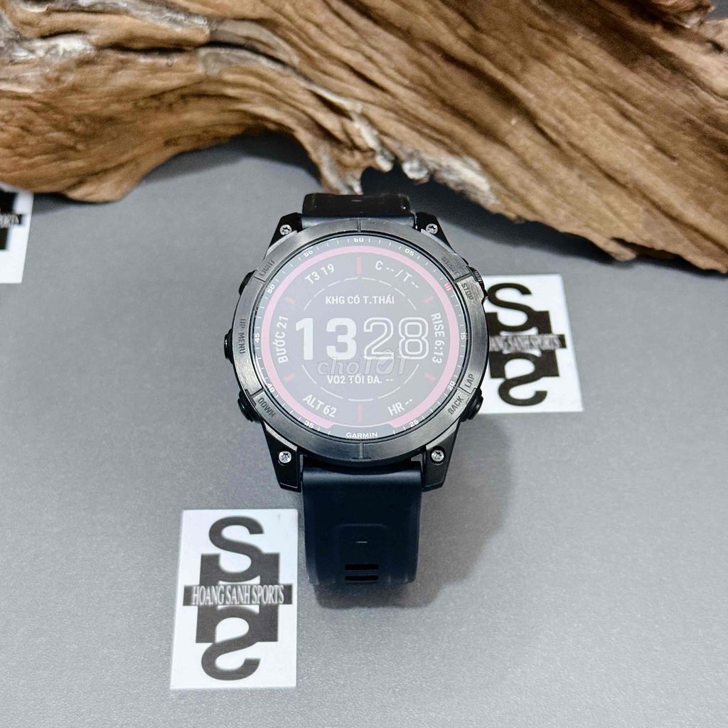 GARMIN FENIX 7 SAPPHIRE SOLAR CHÍNH HÃNG FPT