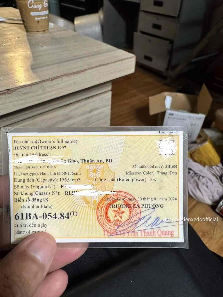 GÓC BÁN SH 160 ( CHÍNH CHỦ ) ĐỜI 2024. Mua bán Xe máy tại Thành phố Thuận An Bình Dương được đăng bởi Kim Nguyên hình 6