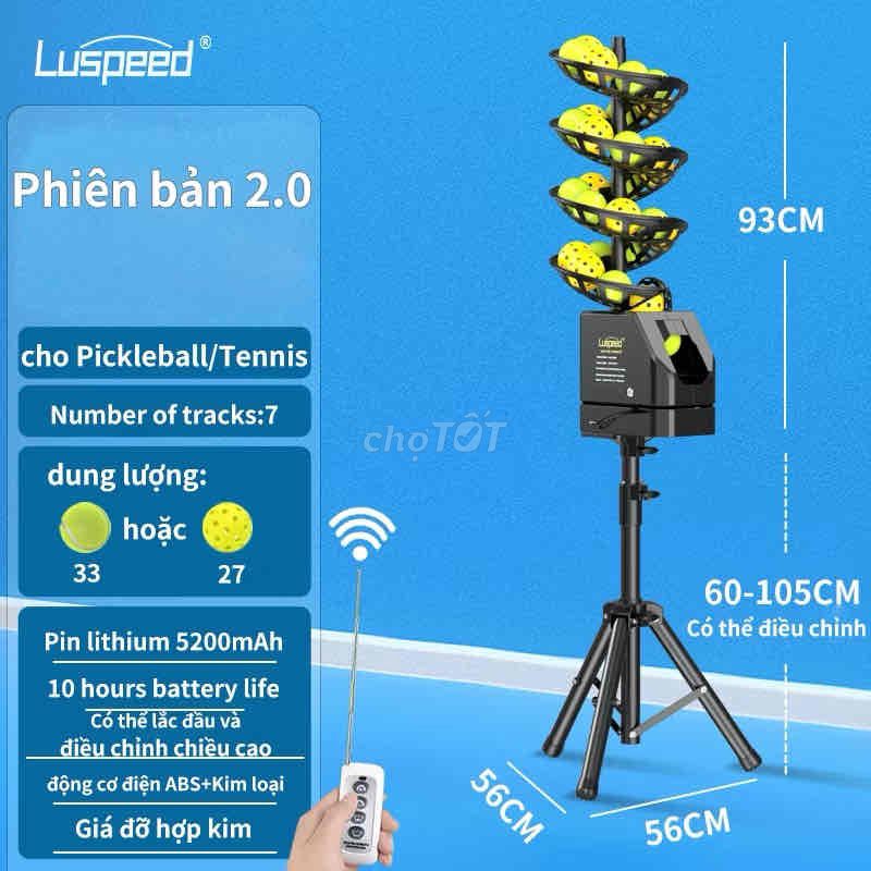 Máy bắn bóng Pickleball Luspeed. Mua bán Đồ thể thao, Dã ngoại tại Thành phố Thủ Đức Tp Hồ Chí Minh được đăng bởi Hung hình 1