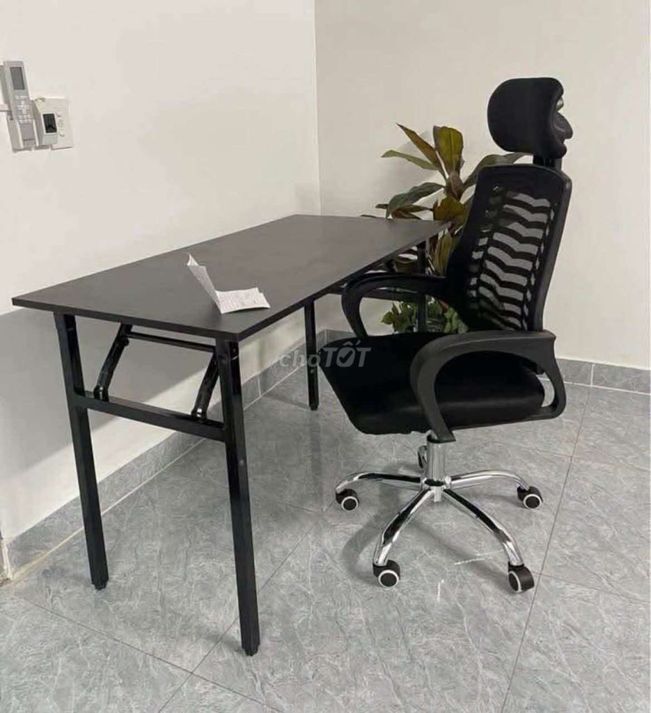 Bàn gấp gọn dạy học ,làm việc 120x40 cm. Mua bán Bàn ghế tại Quận Cẩm Lệ Đà Nẵng được đăng bởi Ngọcn shop hình 1